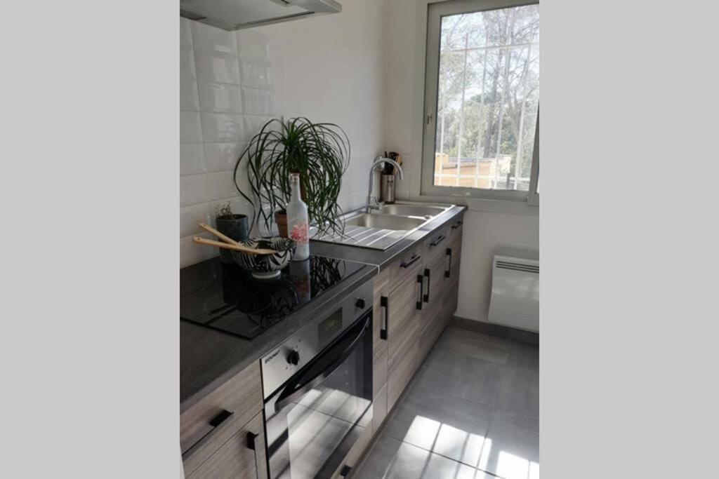 Maison 5 Personnes En Garrigue - Piscine-Spa Prive Langlade Zewnętrze zdjęcie