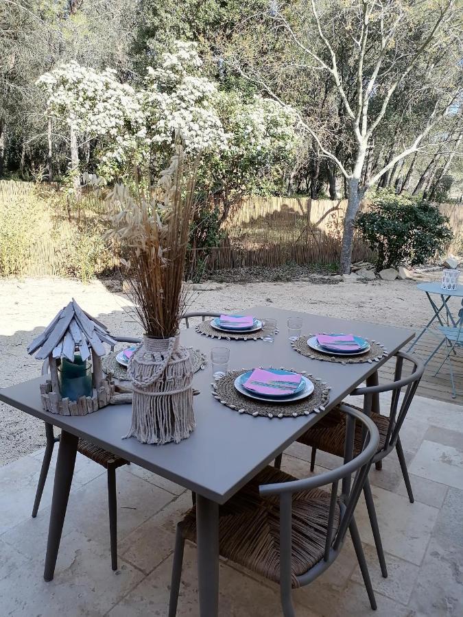 Maison 5 Personnes En Garrigue - Piscine-Spa Prive Langlade Zewnętrze zdjęcie